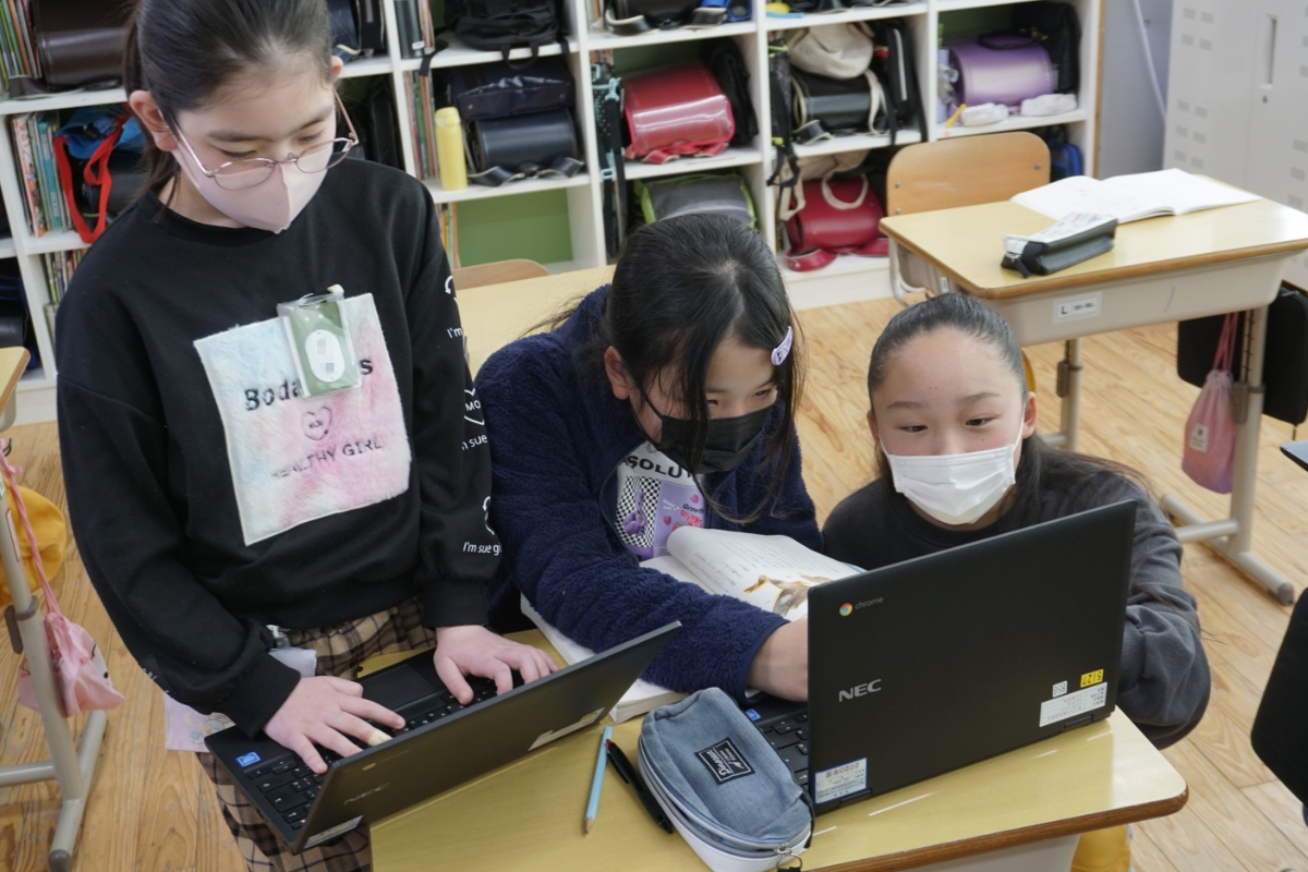 学びの中心は「自分」、個別最適な学びの中で力を発揮する子供たち【1