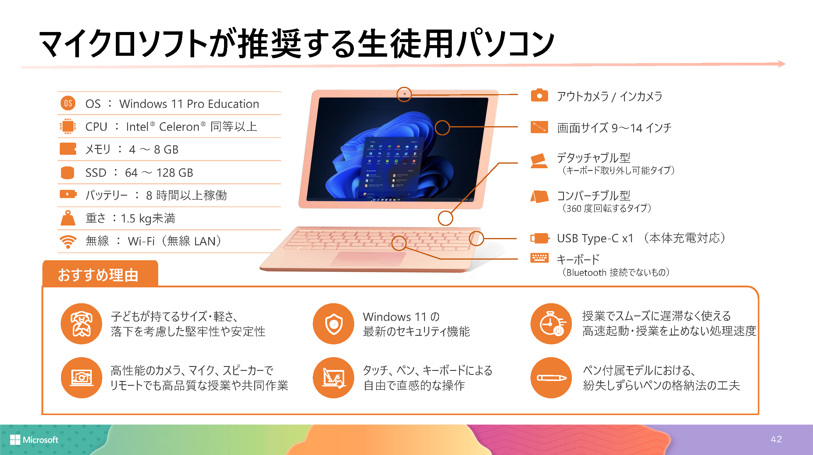 日本マイクロソフト、NEXT GIGAパソコンは「GIGA Basic」と「GIGA