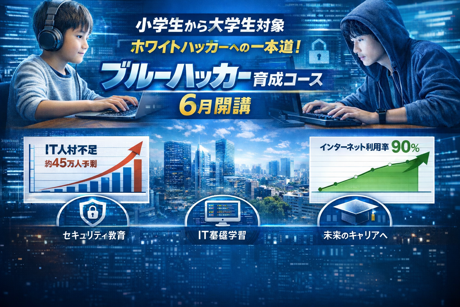 ゼロから始めるハッカー養成講座 実践型セキュリティ教育を小学生から、「ブルーハッカー育成コース」6